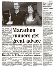 Cork Marathon article